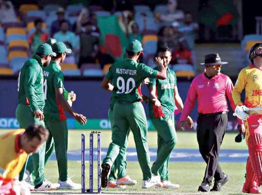 Bangladesh Beats Zimbabwe : ఆఖరి బంతి దాకా బంగ్లా, జింబాబ్వేలతో ఆడుకున్న విజయం..