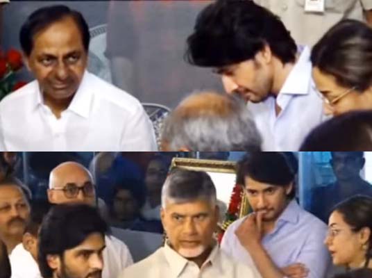 KCR,Chandrababu : కృష్ణ పార్థివదేహానికి కేసీఆర్‌, చంద్రబాబు నివాళులు..