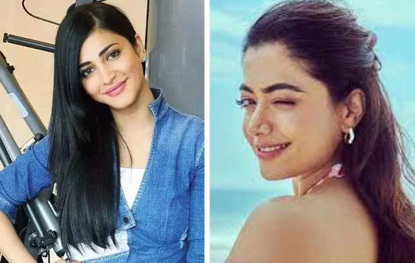 Shruti Haasan Rashmika Mandanna: అంద‌రూ శ్రుతి, ర‌ష్మిక‌నే చూస్తున్నారు… వీళ్లేం పాపం చేశార‌నీ..!