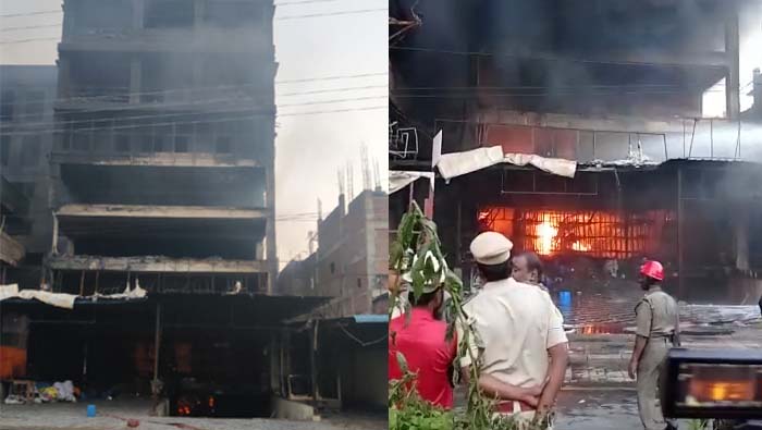 Fire Accident: డెక్కన్ మాల్ లో ఇంకా మంటలు.. డ్రోన్ తో సమీక్ష.. భవనం కూల్చివేతపై సందిగ్థత..