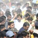 Yuvagalam: 200 మంది సెక్యూరిటీ.. 400 మంది వాలంటీర్లు.. లోకేశ్ చుట్టూ పసుపువ్యూహం
