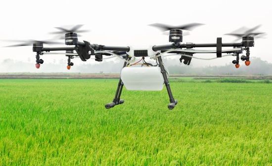 Drones : పురుగుల నుండి వరి పంటను కాపాడే డ్రోన్లు..