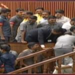 AP: వైసీపీ ఎమ్మెల్యేపై వేటు.. 12 మంది టీడీపీ సభ్యుల సస్పెన్షన్.. సభలో సమరం