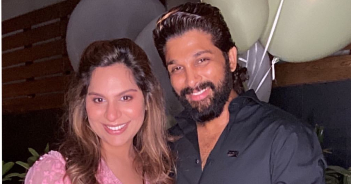 Allu Arjun : ఉపాస‌న సీమంతం వేడుక‌ల్లో అల్లు అర్జున్.. ఫొటో వైర‌ల్