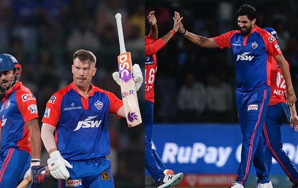 IPL : వార్నర్, ఇషాంత్ మెరుపులు..  ఢిల్లీ తొలి విజయం..