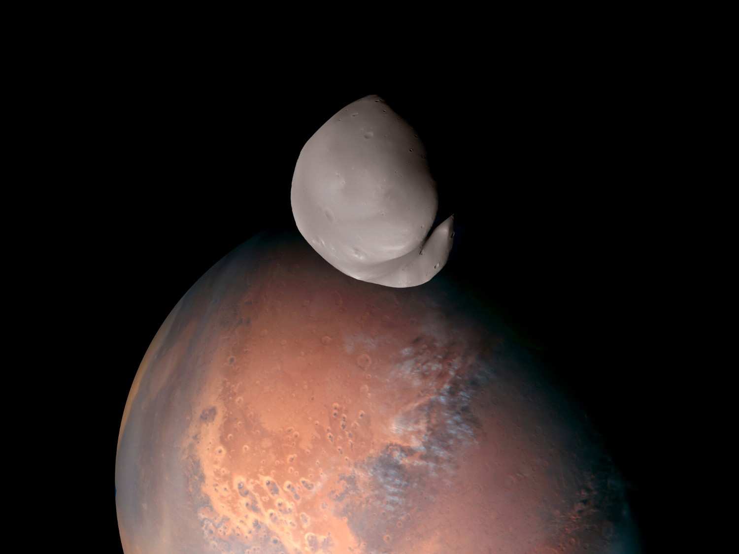 Mars Little Moon:- బయటికొచ్చిన మార్స్ లిటిల్ మూన్ ఫోటోలు.. యూఏఈ ఘనత..