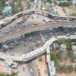 Hyderabad: జంక్షన్లో స్కైవాక్.. చూస్తే అదుర్స్.. గాల్లో నడిచినట్టుందే..