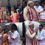 PM Modi: విమానాశ్రయంలో రేర్ సీన్.. ఈ ఫోటోలు చూడాల్సిందే…