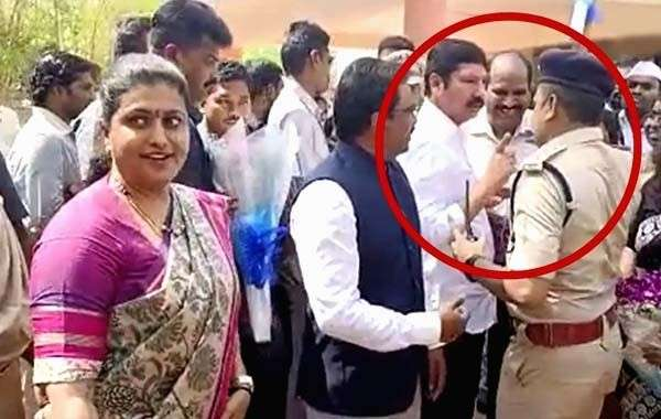 Jogi Ramesh: డీఎస్పీకి వార్నింగ్!.. రోజా సాక్షిగా 'జోగి' యాగి..