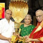 Tirumala : తిరుమల శ్రీవారికి కానుకగా బంగారు శంఖం.. ఎవరు ఇచ్చారంటే..?