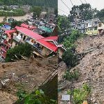 Himachal flood news today : హిమాచల్ ప్రదేశ్ లో వరదల బీభత్సం..   కూలుతున్న ఇళ్లు..