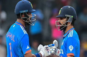India Vs Pakistan : కోహ్లీ, రాహుల్ విధ్వంసం.. పాక్ కు బిగ్ టార్గెట్..
