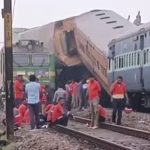 Train Derailment : యుద్ధప్రాతిపదికన ట్రాక్ పునరుద్ధరణ.. రంగంలోకి హెవీ డ్యూటీ క్రేన్స్