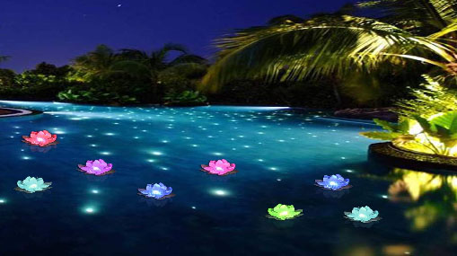 Floating Lights: ఎల్‌ఈడీ లైట్స్‌.. నీటితో వెలిగే దీపాలు..