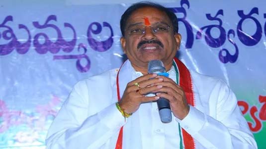 Tummala Nageswara Rao | 'తెలంగాణ అనే శివలింగం మీద తేలు లాంటోడు కేసీఆర్' : తుమ్మల