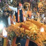 Modi Road Show : మోదీ రోడ్‌ షో.. భాగ్యనగరం కాషాయమయం..