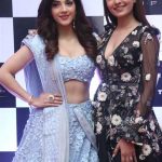 Mehreen Pirzada and Rukshar Dhillon at SPARK Movie Pre Release Event 