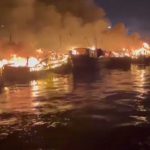 Vizag Fishing Harbour : విశాఖ ఫిషింగ్‌ హార్బర్‌లో భారీ అగ్ని ప్రమాదం.. 100 బోట్లు దగ్ధం