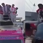 KTR Accident | ర్యాలీలో జారిపడిన మంత్రి కేటీఆర్.. తృటిలో తప్పిన ప్రమాదం