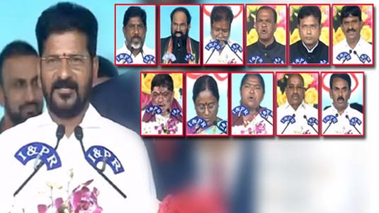 Telangana ministers :  ఉత్తమ్ కు హోం.. శ్రీధర్ బాబుకు ఆర్థిక.. మంత్రులకు శాఖలు కేటాయింపు..