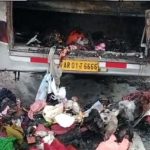 Nalgonda : ఘోర ప్రమాదం.. ఒకరు సజీవదహనం..