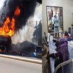 Liberia:  పెట్రోల్ కోసం కక్కుర్తి ..  ట్యాంకర్ పేలి 40 మంది దుర్మరణం..