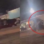 Car Performing Dangerous Stunts : కారుతో యువతి స్టంట్స్.. నలిగిపోయిన ఐదుగురు స్నేహితులు