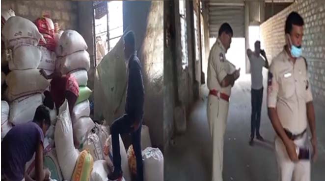 Sangareddy : పీడీఎస్ బియ్యం పట్టివేత.. ముగ్గురు అరెస్టు..