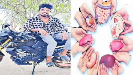 Organs Donation: రోడ్డుప్రమాదంలో బ్రెయిన్ డెడ్.. అవయవదానంతో "చిరంజీవి"