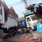 Godavarikhani : హోటల్‌లోకి దూసుకెళ్లిన లారీ.. తప్పిన భారీ ప్రమాదం..