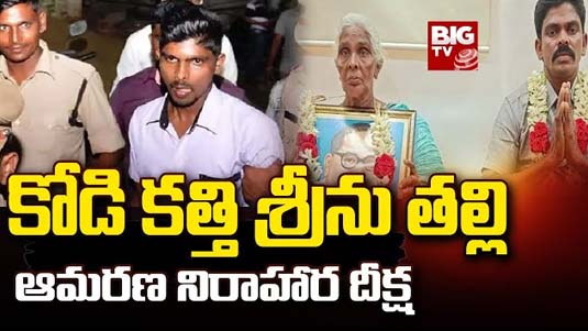 Kodi Kathi Case : విజయవాడలో తల్లి, సోదురుడు.. విశాఖ జైలులో కోడికత్తి శ్రీను నిరాహార దీక్ష..