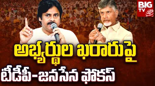 TDP - Janasena : అభ్యర్థుల ఖరారుపై టీడీపీ-జనసేన ఫోకస్‌.. లెక్కలు తేలేదెప్పుడు ?