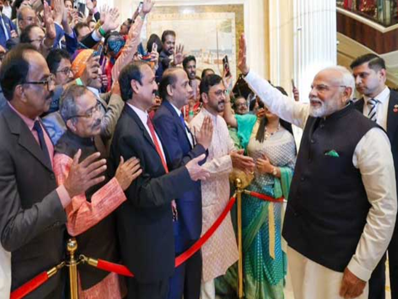 Ahlan Modi: ప్రపంచం భారతదేశాన్ని 'విశ్వ బంధు'గా చూస్తోంది.. అహ్లాన్ మోదీ కార్యక్రమంలో భారత ప్రధాని..