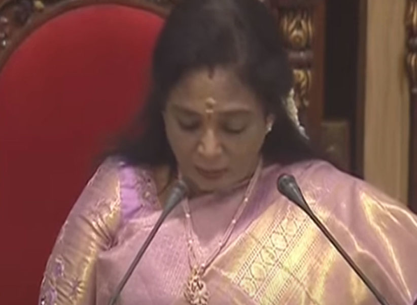 Governor Tamilisai Speech in TS budget Session: తెలంగాణ బడ్జెట్ సమావేశాలు .. సభలో గవర్నర్ ప్రసంగం...