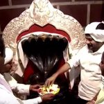 CM Revanth Reddy Visits Keslapur Temple : ఇంద్రవెల్లి పర్యటనలో సీఎం రేవంత్ రెడ్డి.. నాగోబా ఆలయంలో పూజలు..