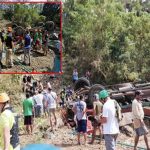 Road Accident : గుంటలో పడిన ట్రక్కు.. 15 మంది మృతి!