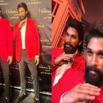 Allu Arjun with Allu Arjun: పుష్పరాజ్ స్టాట్యూతో ఐకాన్ స్టార్.. ఒరిజినల్ ఎవరో గుర్తుపట్టండి..!