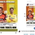 IPL Tickets Scam:  హైదరాబాద్‌లో ఐపీఎల్ మ్యాచ్.. టికెట్లు ఇప్పిస్తామంటూ సైబర్ మోసాలు..