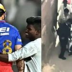 Virat Kohli Fan Beaten by Security: విరాట్ కోహ్లీ కాళ్లు మొక్కిన అభిమాని.. చితక్కొట్టిన సెక్యూరిటీ గార్డులు.. వీడియో వైరల్!