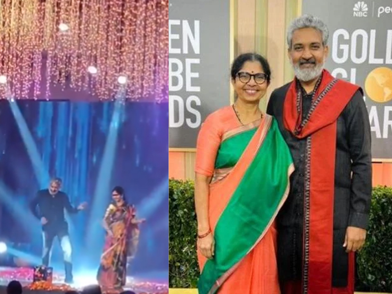 SS Rajamouli: భార్యతో కలిసి రాజమౌళి డ్యాన్స్.. వీడియో వైరల్