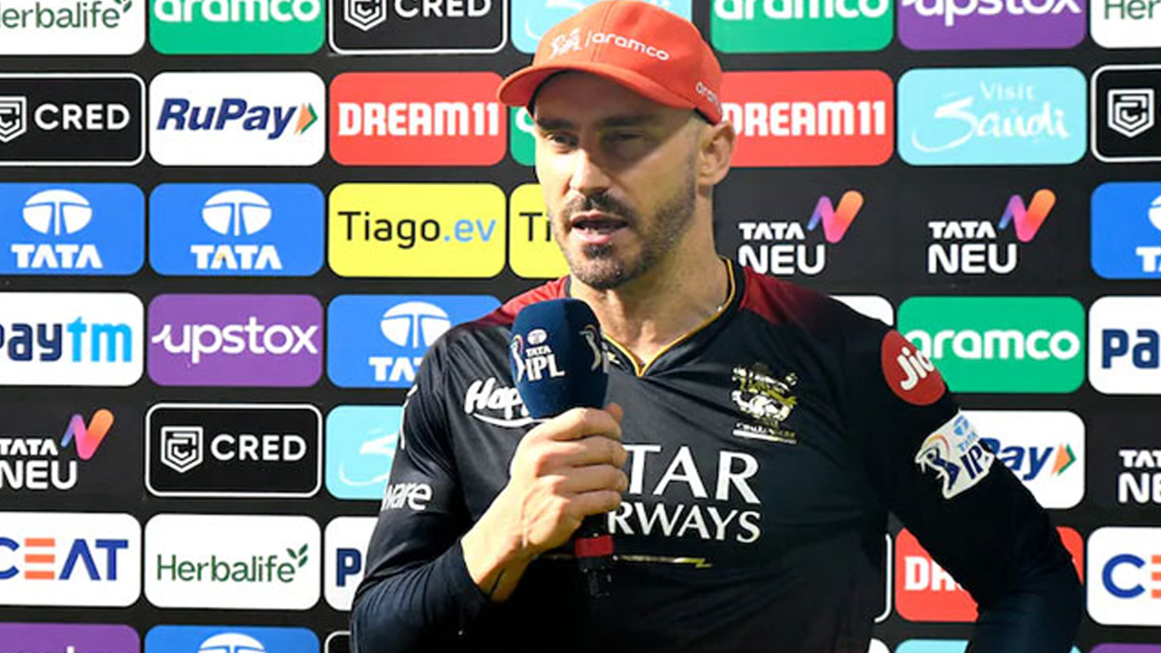 Du Plessis: వారి వల్లే ఓటమి పాలయ్యాం: ఆర్సీబీ కెప్టెన్