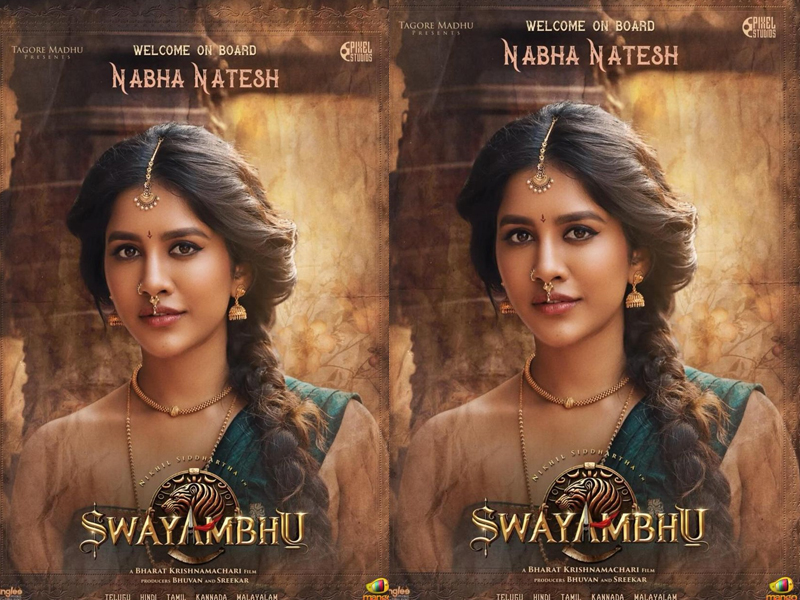 Nikhil's Swayambhu Update: నిఖిల్ ‘స్వయంభు’లోకి ఇస్మార్ట్ బ్యూటీ.. యువరాణిగా ఫస్ట్ లుక్..!