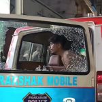 Youth Halchal in Ongle: కిక్ ఎక్కేసింది.. పోలీసు వాహనం డ్యామేజ్.. చివరకు ఎలాగంటే..?