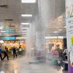 Guwahati Airport roof collapses: వర్షం బీభత్సం..  కూలిన ఎయిర్‌పోర్టు సీలింగ్