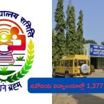NVS Recruitment 2024: నవోదయ విద్యాలయాల్లో 1,377 ఉద్యోగాలు.. మరికొన్ని గంటలే ఛాన్స్..!