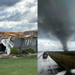 US Tornadoes: అమెరికాలో టోర్నడోల బీభత్సం.. అనేక ప్రాంతాల్లో దెబ్బతిన్న ఇళ్లు