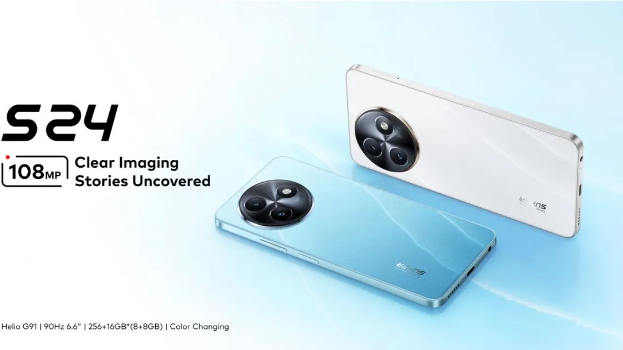 Itel S24 Launched : 108 MP కెమెరా స్మార్ట్‌ఫోన్ రూ. 600 లకే.. ఫ్రీగా వాచ్ కూడా!
