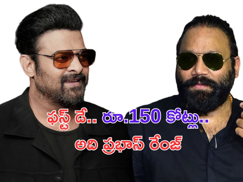 Sandeep Reddy Vanga - Prabhas: మొదటి రోజే రూ. 150 కోట్లు.. అదిరా ప్రభాస్ రేంజ్..!