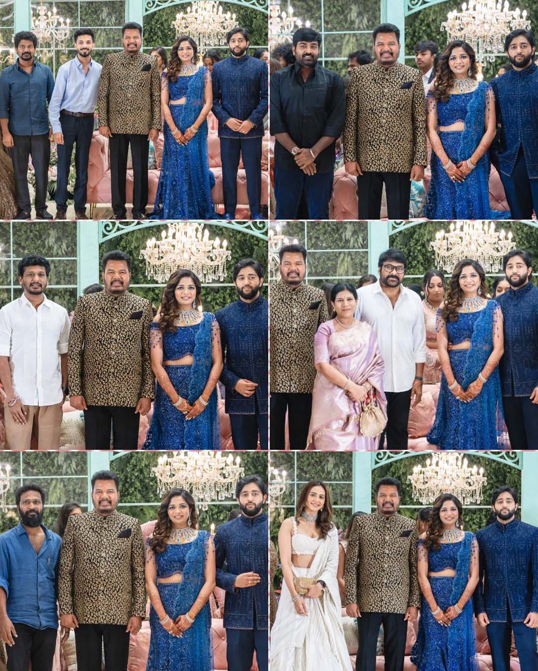Aishwarya Shankar: శంకర్ కుమార్తె రిసెప్షన్ లో స్టార్ల సందడి.. ఎవరెవరు వచ్చారంటే.. ?