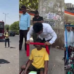 Disabled Person Became Businessman: ఎంత మంచి మనసు బాస్ నీది.. అడుక్కునే వికలాంగుడిని క్షణాల్లో వ్యాపారవేత్తను చేసిన వ్యక్తీ!